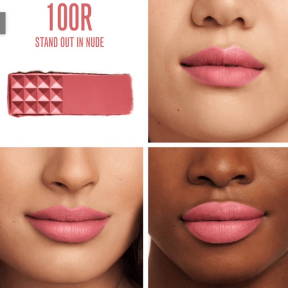 NWT Valentino Spike Buttery Matte Lipstick “100R Stand Out in Nude” 2.3g - Picture 2 of 6